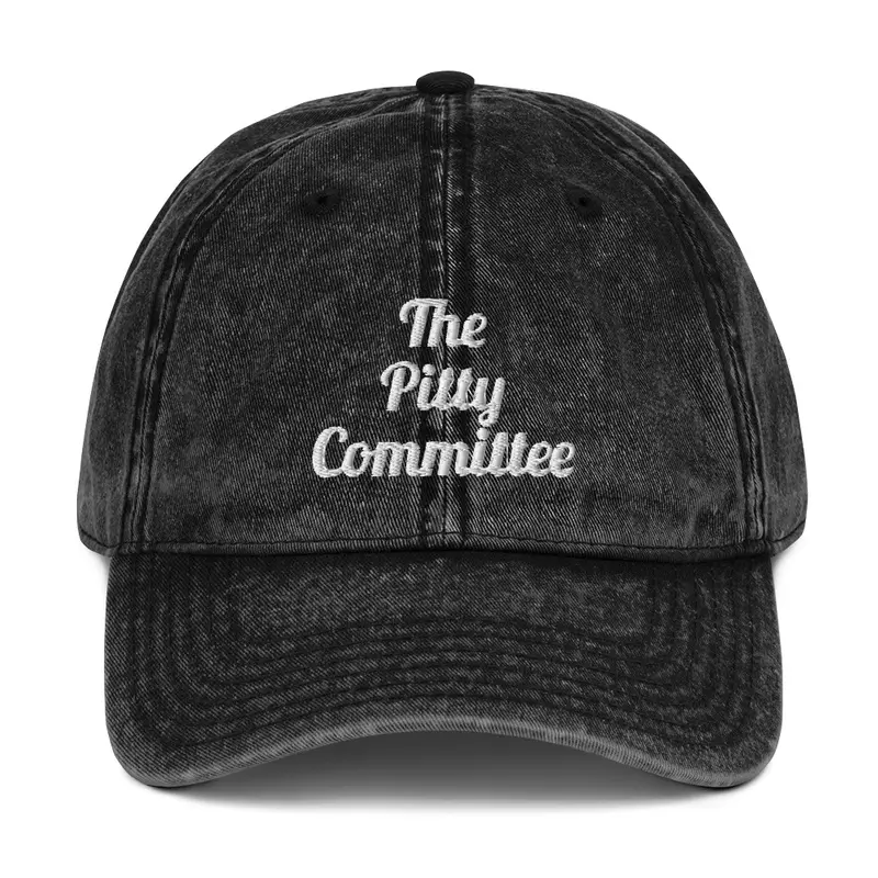 The Pitty Committee Vintage Cap