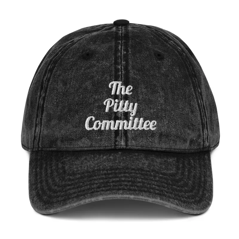 The Pitty Committee Vintage Cap